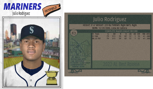 Julio rodriguez 1977 topps roy.png